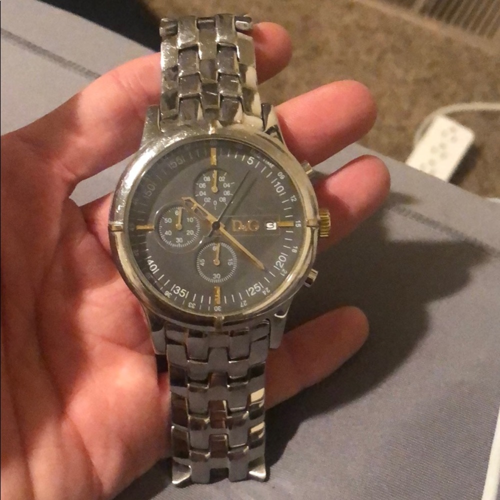 Mens dolce and gabbana watch